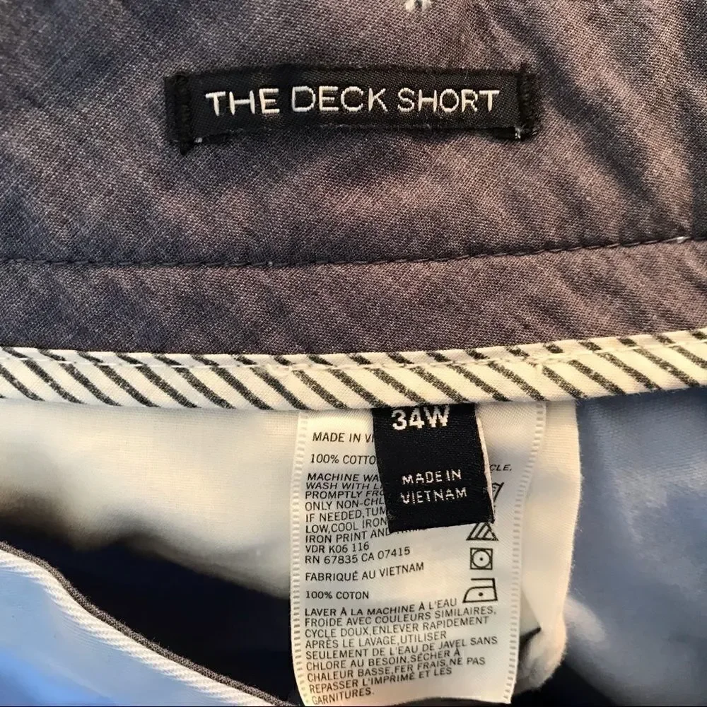 Nautica The Deck Short - Size 34